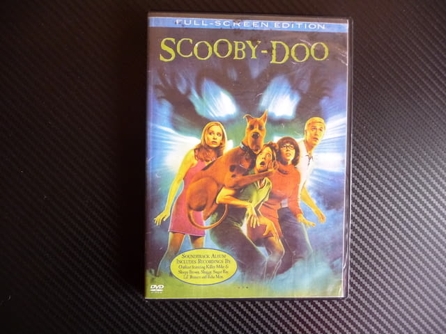 Scooby Doo Скуби Ду филм DVD игрален мистерия Шаги куче бг субс - снимка 1