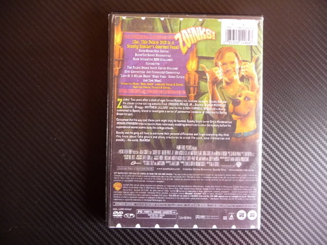 Scooby Doo Скуби Ду филм DVD игрален мистерия Шаги куче бг субс - снимка 3