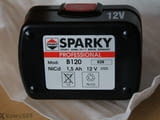 Батерия за Sparky Professional 12v нова