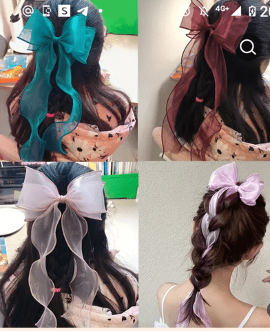 Панделка-щипка Ретро - град Монтана | Аксесоари за Коса - снимка 6