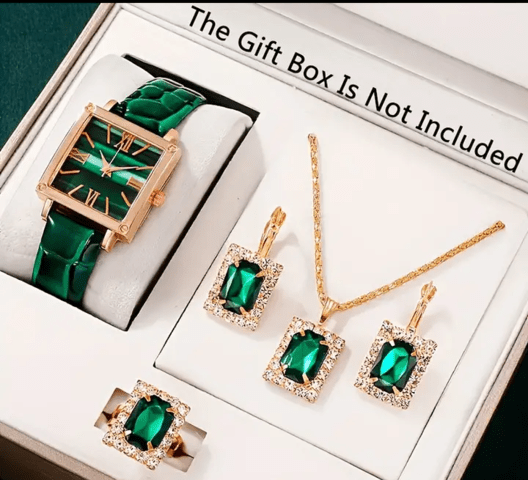 Лот часовник и бижута лукс Дамски, Кварцово, Елегантен - град Монтана | Часовници - снимка 7