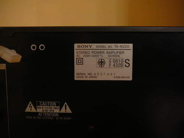 Sony ta-n220 - град Пазарджик | Ресийвъри / Усилватели - снимка 7