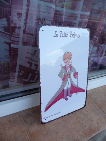 Метална табела Малкия Принц Екзюпери герой книга класика, град Радомир | Картини - снимка 2