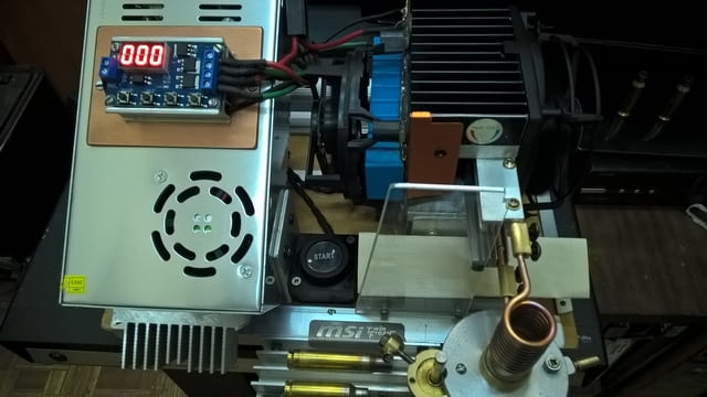 Индукционна машина за програмно отгряване на месингови гилзи, град Стражица - снимка 6