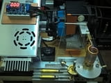 Индукционна машина за програмно отгряване на месингови гилзи