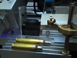 Индукционна машина за програмно отгряване на месингови гилзи
