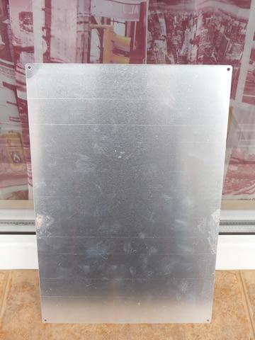 Метална табела разни Бенджамин Франклин президент САЩ долар, град Радомир - снимка 3