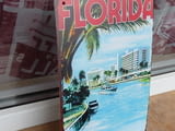 Метална табела Florida Флорида круизи коаби хотели сгради