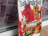 Метална табела Сан Франциско трамвай кораб ресторант Фриско