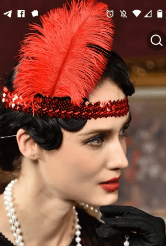 Декорация Гетсби - city of Bеrkovitsa | Hair Accessories - снимка 3