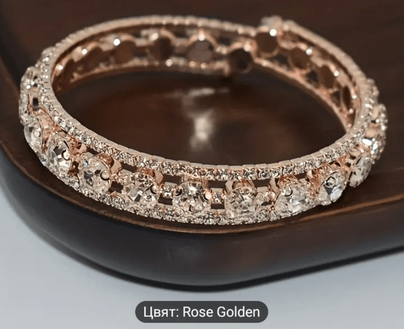 Отворена гривна Луксозни кристали Unisex, Циpĸoн - град Берковица | Гривни - снимка 3