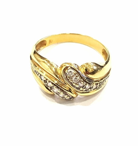Златен пръстен: 3.00гр. Злато, Дамски, Сертификат - Да - град Горна Оряховица | Пръстени - снимка 1