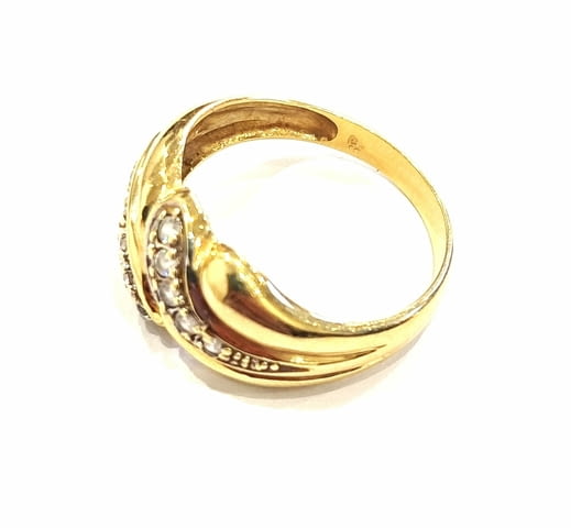 Златен пръстен: 3.00гр. Злато, Дамски, Сертификат - Да - град Горна Оряховица | Пръстени - снимка 2