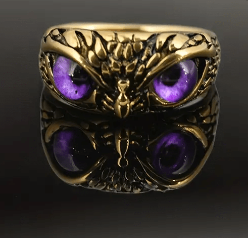 Пръстен Бухал - city of Montana | Rings - снимка 1