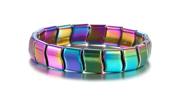 Спортна гривна хематит - град Берковица | Гривни - снимка 1