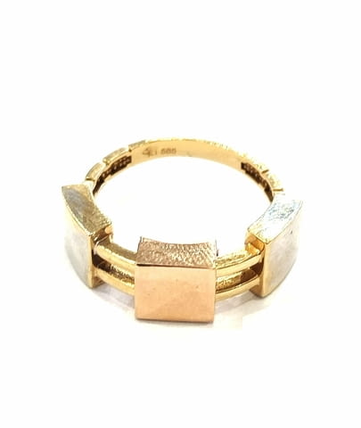 Златен пръстен: 3.96гр. Gold, Unisex, Certificate - Yes - city of Gorna Oriahovica | Rings - снимка 1