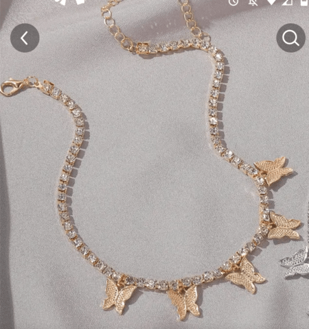 Хип-хоп колие Кубинска верига Пеперудки, град Берковица | Колиета / Синджири / Медальони - снимка 2