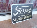 Форд Ford метална табела продажби части оригинални досавчик