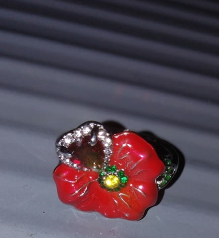 Лукс Пръстен Мак Silver, Unisex, Ruby - city of Montana | Rings - снимка 5