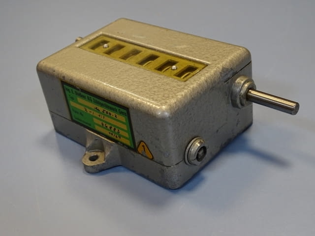 Механичен брояч Ing.E.DieBner KG M500.2(R1:1)mechanical counter - снимка 4