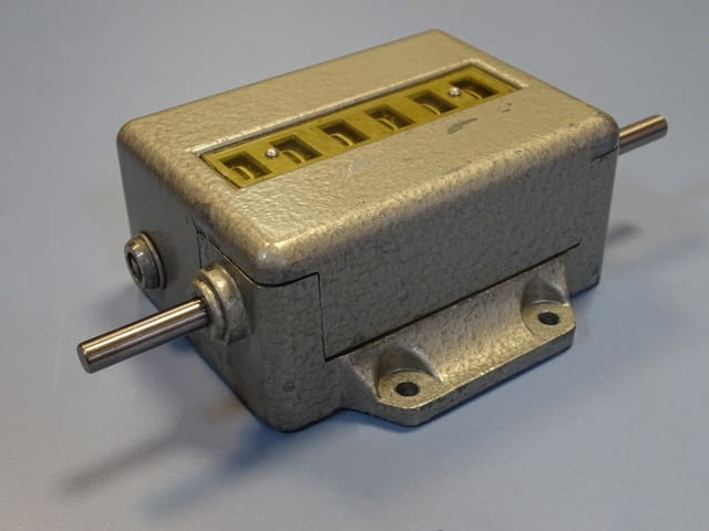 Механичен брояч Ing.E.DieBner KG M500.2(R1:1)mechanical counter - снимка 6