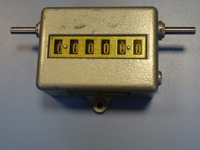 Механичен брояч Ing.E.DieBner KG M500.2(R1:1)mechanical counter - снимка 8