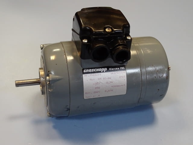 Ел. двигател Groschopp KM 80-60 electric motor 85W 125V, city of Plovdiv | Industrial Equipment - снимка 1