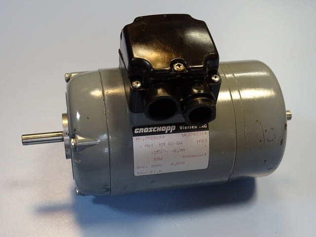 Ел. двигател Groschopp KM 80-60 electric motor 85W 125V, city of Plovdiv | Industrial Equipment - снимка 6
