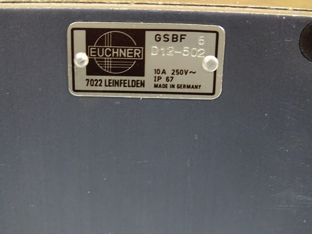 Краен изключвател EUCHNER GSBF 6 D12-502 multiple limit switch 250VAC 10A - снимка 5