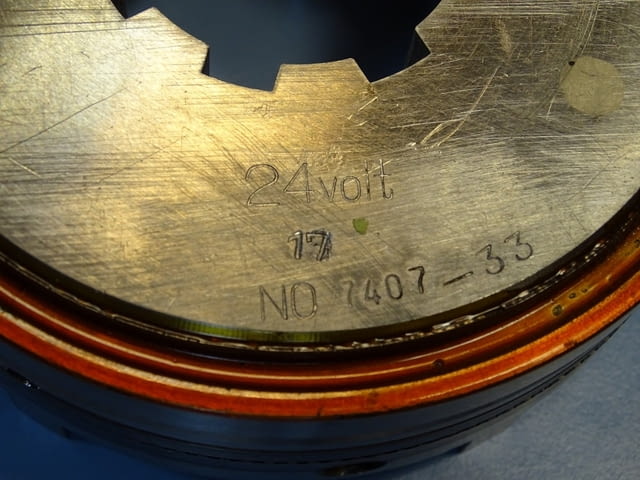 Електромагнитен съединител ZF EKa 10dZ/112 Electromagnetic clutch 24VDC - снимка 3