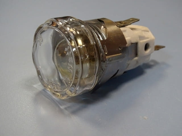 Термоустойчива лампа с керамичен цокъл BJB 77222 Holder lamp 250V 25W - снимка 1