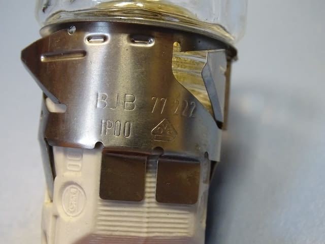 Термоустойчива лампа с керамичен цокъл BJB 77222 Holder lamp 250V 25W - снимка 6