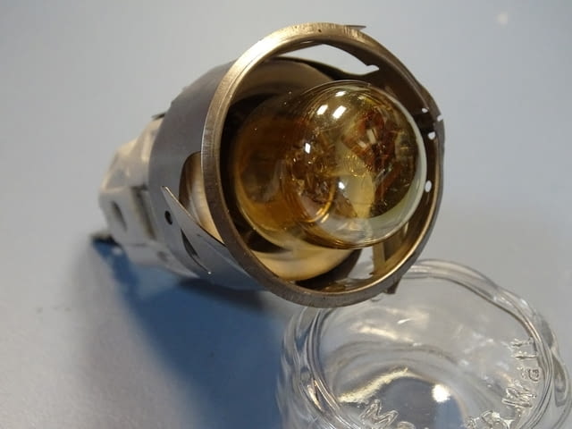 Термоустойчива лампа с керамичен цокъл BJB 77222 Holder lamp 250V 25W - снимка 8