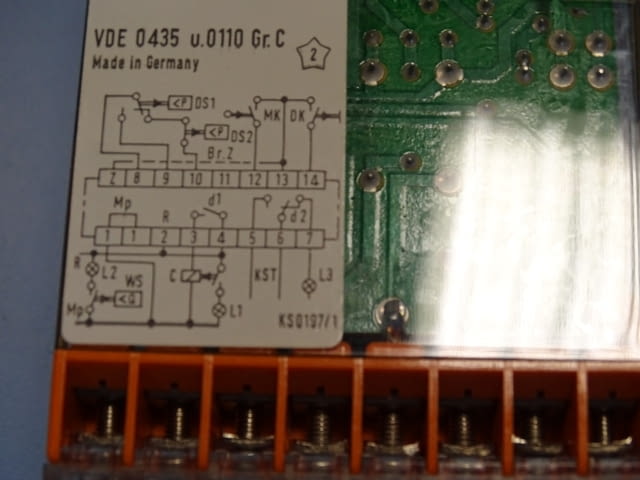 Реле време Willy Vogel IGZ 36 electronic lubrication timer 220V - снимка 4