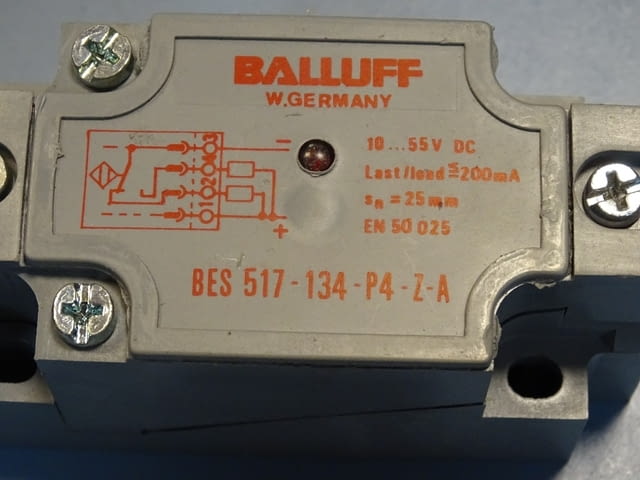 Индуктивен датчик Balluff BES 517-134-P4-Z-A proximity switch sensor - снимка 2