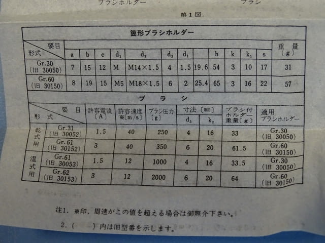 Четка за ел. магнитен съединител Stromag RKN555 M18x1.5 electrical contact brash - снимка 4