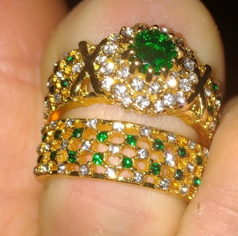 Двоен пръстен-халки Рафаел Unisex, Diamond - city of Montana | Rings - снимка 1