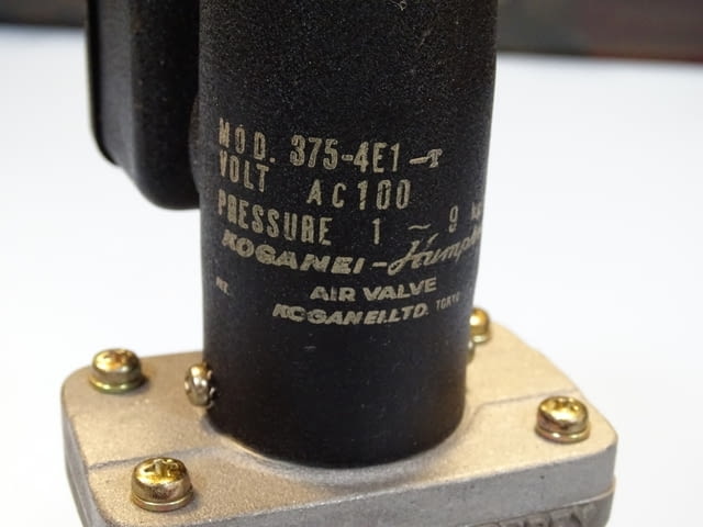 Пневматичен разпределител KOGANEI Humphrei 375-4E1-T Air Valve 100V 1-9Bar - снимка 5
