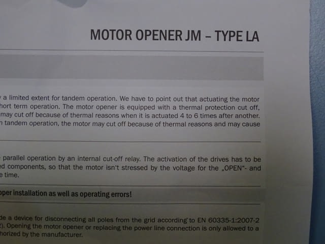 Актуатор BSC Brant Wart JMBB 500-300-LA spindle drive 230V 50Hz - снимка 8