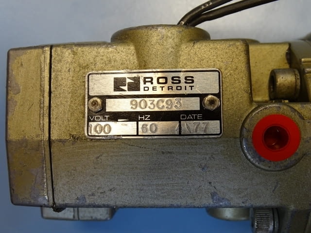 Пневматичен разпределител за преси ROSS J2773A4011 directional control valve 100V - снимка 7