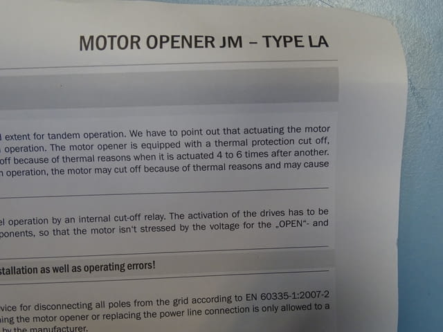 Актуатор BSC Brant Wart COLT JM-BB-500-125-L spindle drive 230V 50Hz - снимка 7