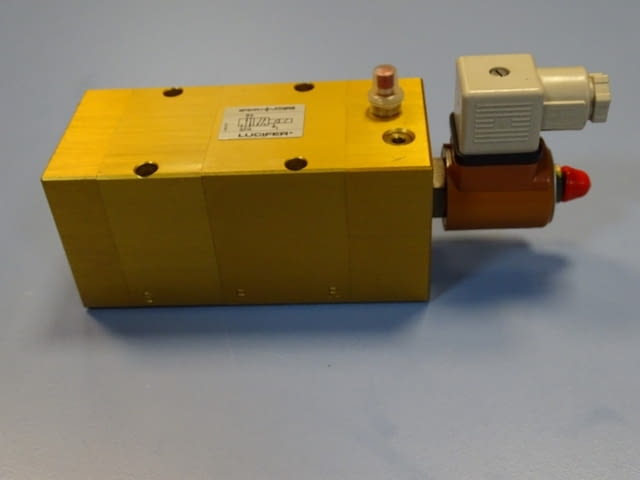 Пневматичен разпределител Lucifer 341L21A15 pneumatic solenoid valve 24VDC - снимка 2