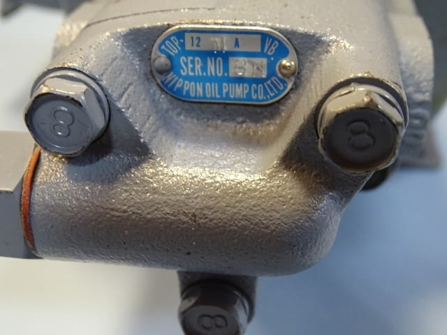 Мотор-помпа NIPPON GEROTOR Motor-Trochoid Pump TOP-IME 100.1. 200VAC - снимка 2