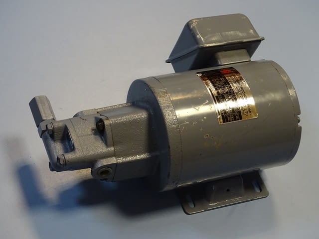 Мотор-помпа NIPPON GEROTOR Motor-Trochoid Pump TOP-IME 100.1. 200VAC - снимка 6