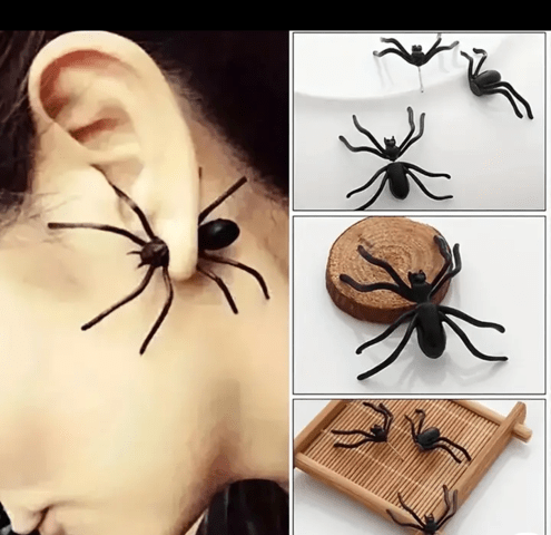 Обеци-паяк - град Берковица | Обеци - снимка 4