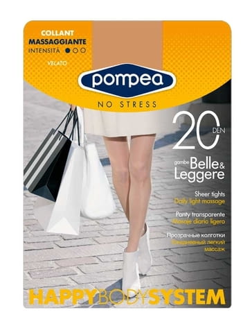 Pompea 20DEN черен, тъмносин, тъмнотелесен, телесен, бежов ежедневен чорапогащник чорапогащници Помпеа - снимка 1