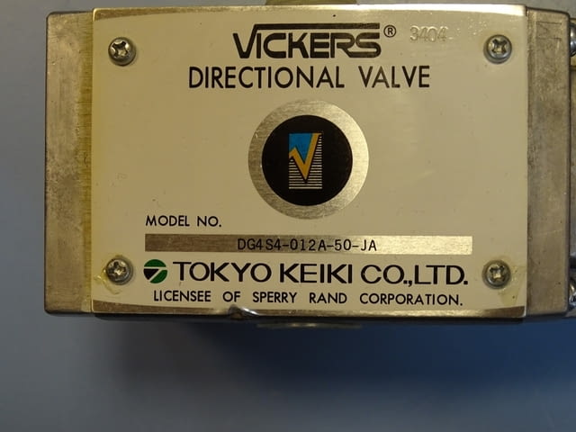 Хидравличен разпределител Vickers DG4S4-12A-50-JA directional valve 100V - снимка 3