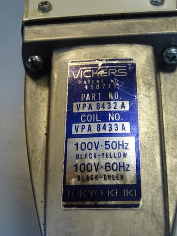 Хидравличен разпределител Vickers DG4S4-12A-50-JA directional valve 100V - снимка 5