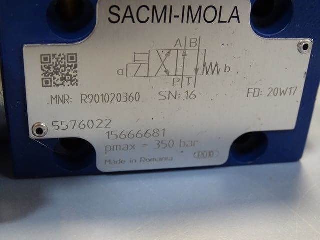 Хидравличен разпределител SACMI-IMOLA R 901020360 directional control valve 24VDC - снимка 3