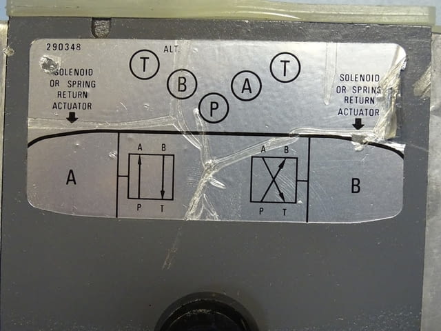 Хидравличен разпределител Sperry Vickers DG4S4-012A-52-JA-LA directional valve 100V - снимка 5